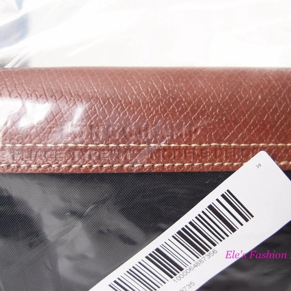 ❤️ NWT LONGCHAMP Le Pliage Type M Medium Short Handle Tote BLACK AUTHENTIC - Picture 9 of 10